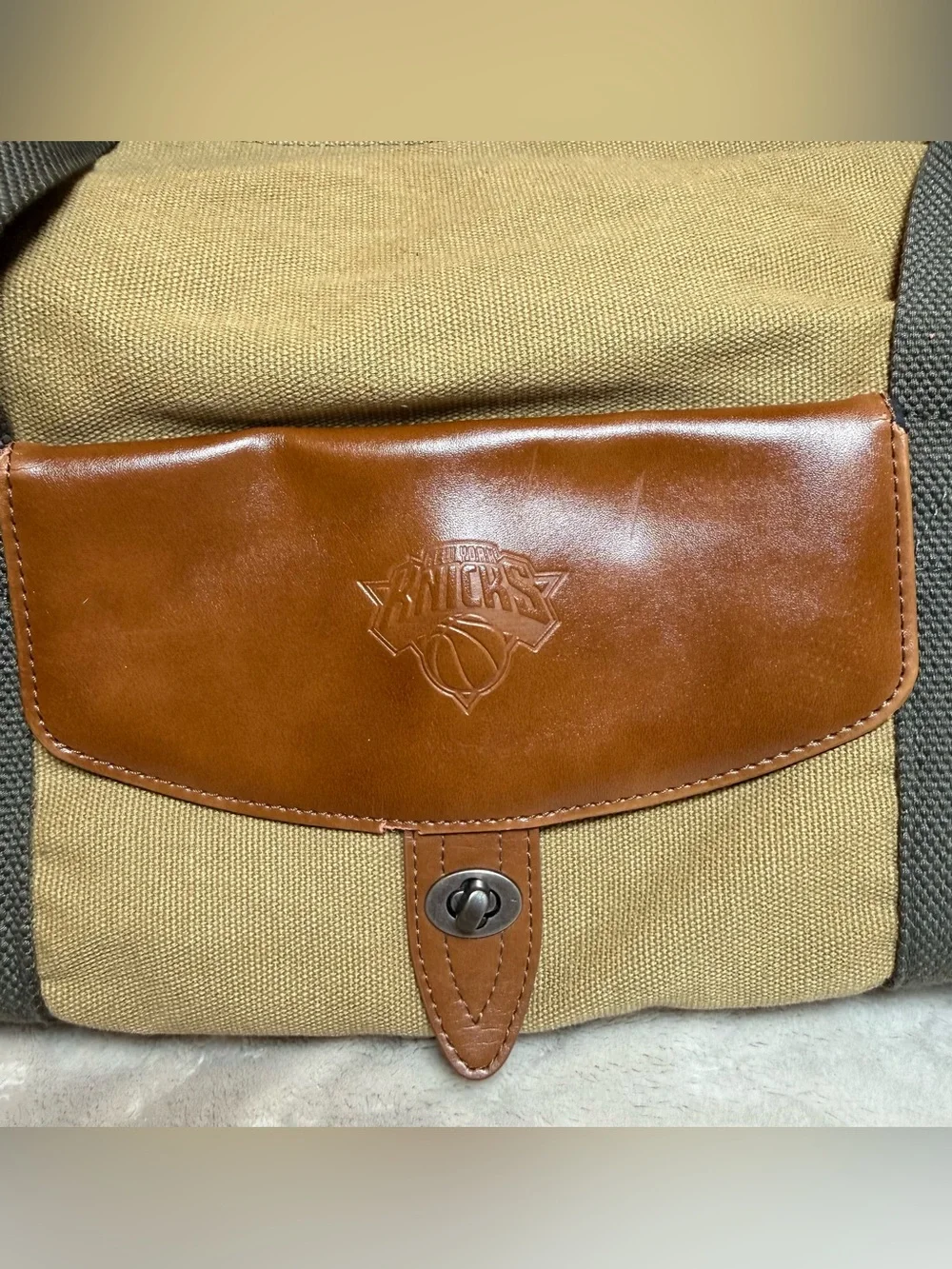 Cutter & Buck Custom New York Knicks Duffel Bag Weekender Travel